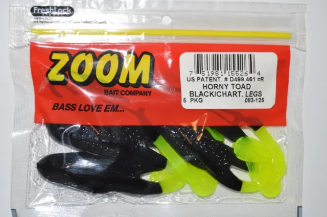 ZOOM 4 1/4 Horny Toad Topwater Frog Bait - Choice of Colors $5.21 -  PicClick