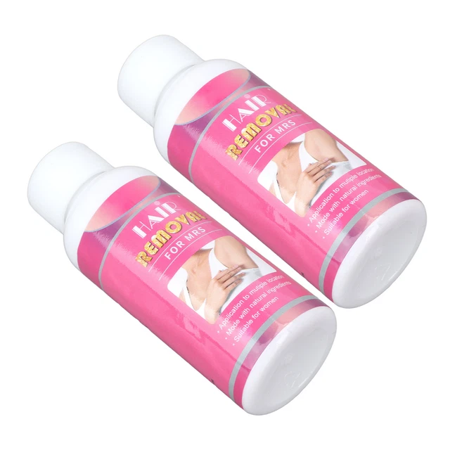 2x 50 ml para mujeres aerosol de depilación indoloro inhibidor del crecimiento del cabello aerosol GSA