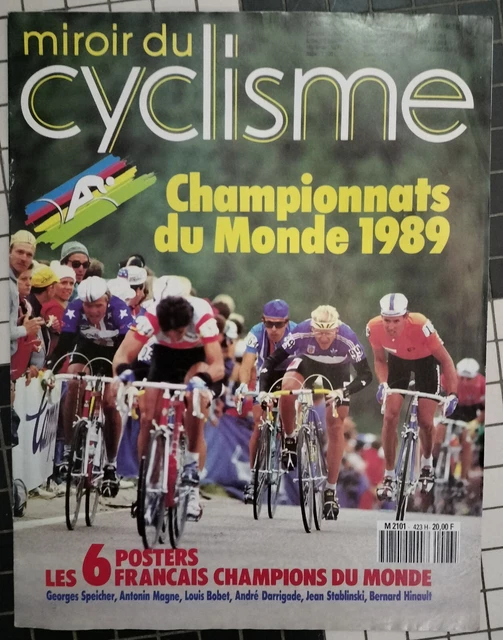 SUPERBE MIROIR DU CYCLISME N°259 1978 HINAULT MOSER