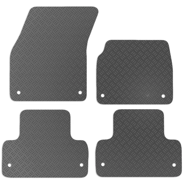 Carsio Tailored Rubber Car Mats for Range Rover Evoque 2013 to 2019