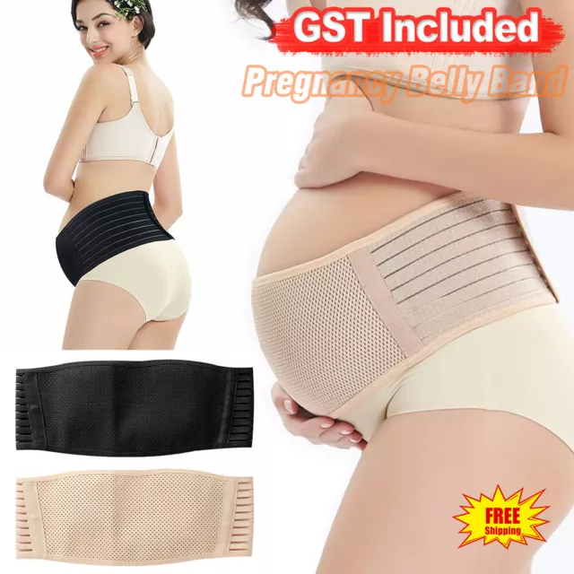 Pregnancy Maternity Strap Belly Band Abdominal Support Belt Back Support Brace