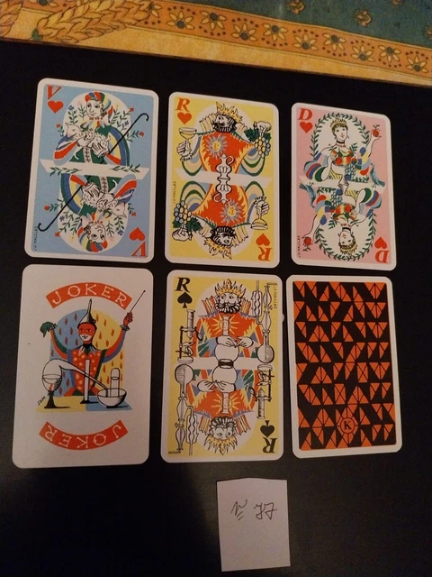 Jeu De 52 Cartes Art Déco - Calèche Dorée Et Chevaux - Fabrication Française