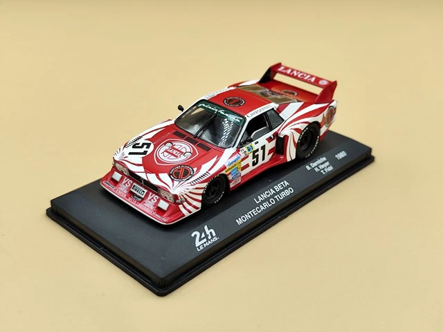 Voiture Miniature Lancia Beta Montecarlo Gr.5 N.54 - Silverstone 1980 - Échelle 1:18 - Neuf