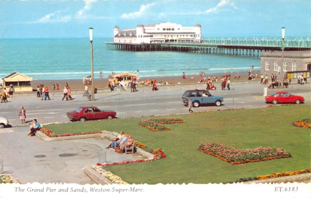 Bamforth Topographical The Grand Pier Weston Super Mare Used Very Good