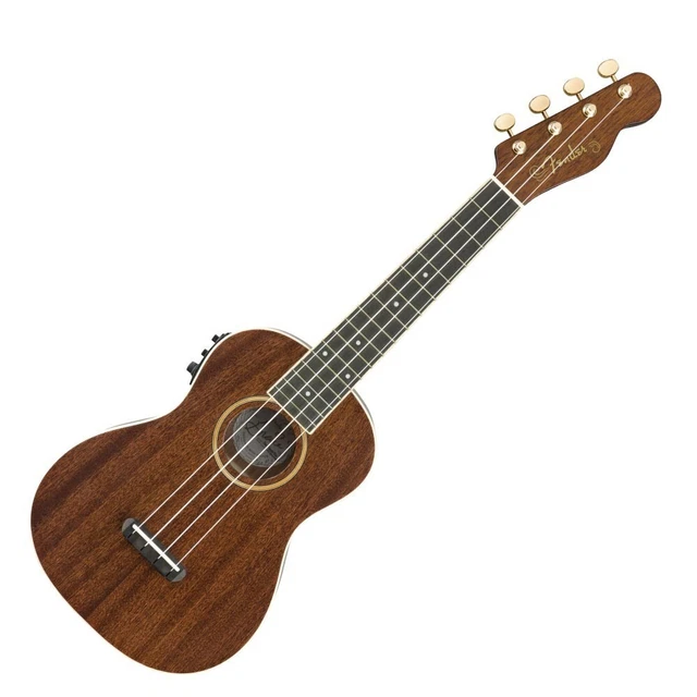 Fender Grace Vanderwaal Signature Uke Walnut Fingerboard Natural Concert