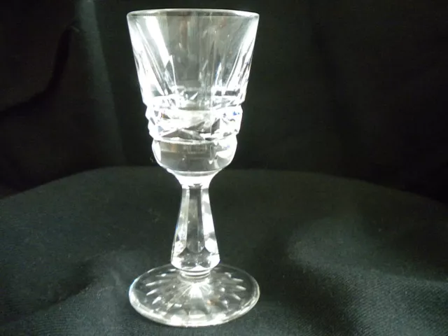 Waterford Crystal -Kylemore Pattern - Cordial Glass- Etched Mark