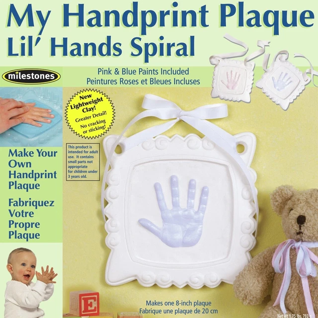 Midwest Products-My Handprint Plaque -Lil' Hands Spiral