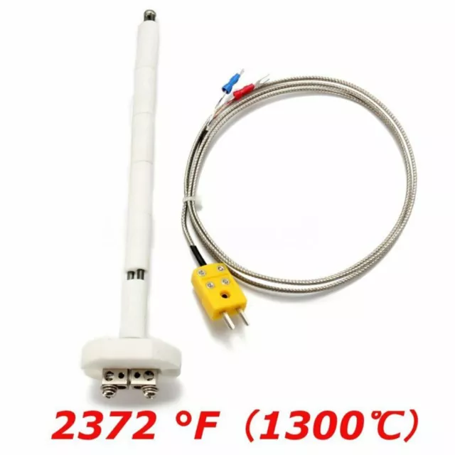 Sonde de four en céramique thermocouple type K outil de mesure haute températu