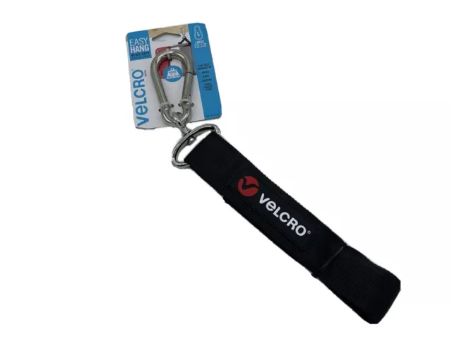 Velcro Brand Easy Hang 1-1/2 In. W X 32 In. L Black Storage Straps 300 Lb. 1 Pc