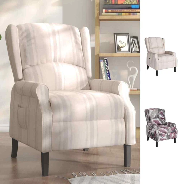 Relaxsessel Ruhesessel Fernsehsessel Polstersessel Liegesessel Stoff vidaXL