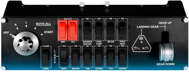 Logitech G Saitek Pro Flight Switch Panneau De Commutateurs Simulation De Vol