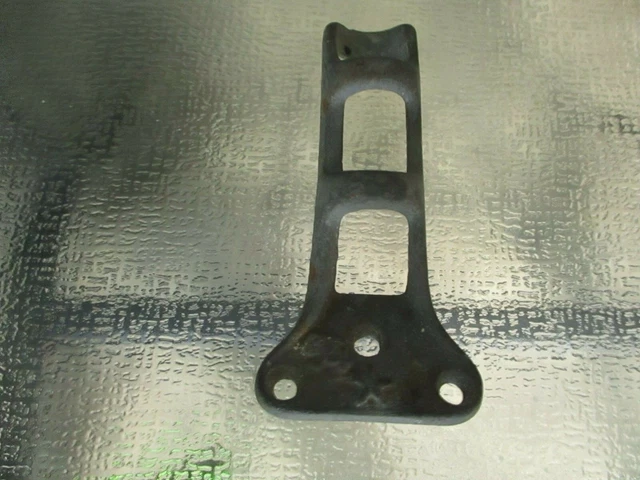 Vintage Heavy Metal Hardware Star Pattern Flag Holder Bracket 5 "H 3/4" Pole