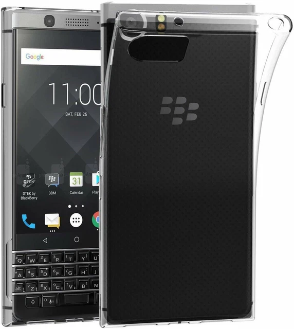 Ultra Thin Soft TPU Silicone Jelly Bumper Back Case for Blackberry Keyone Key1