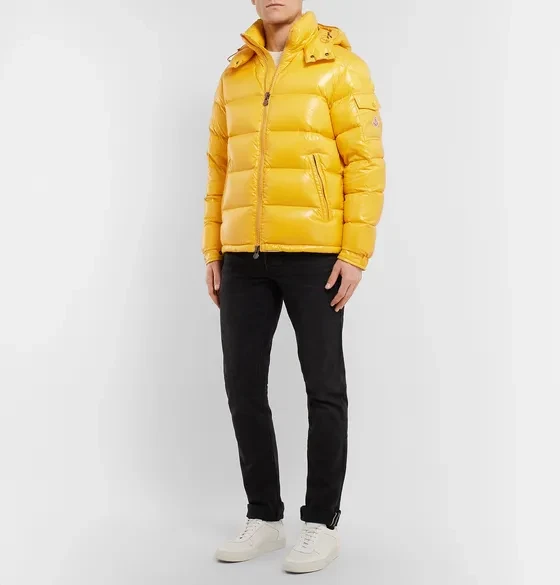 Moncler maya yellow on sale