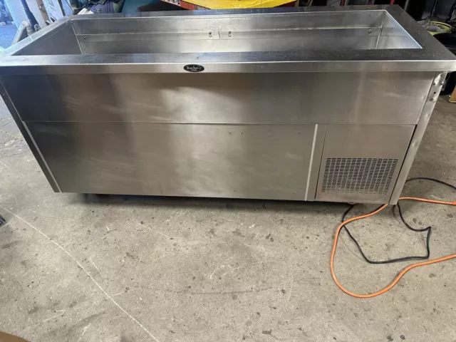 Randell RanServe Cold Food Table,SCA-5 refrigerated cold pan, 72" X 30" X 35"H