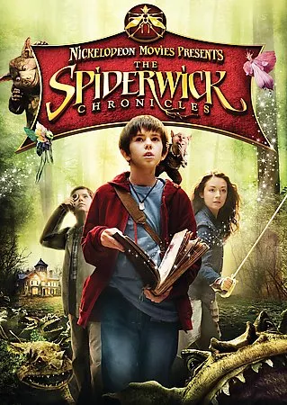 The Spiderwick Chronicles (DVD, 2008, Widescreen)  Nickelodeon Free Shipping VG