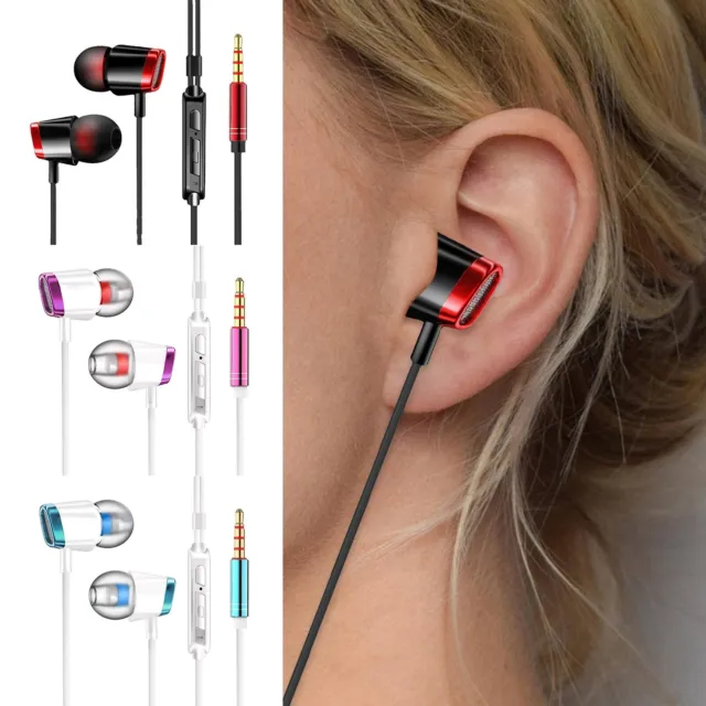 Premium-Ohrhörer mit Mikrofon - 3,5-mm-Klinkenstecker - iOS & Android