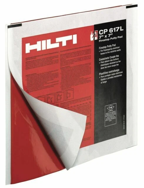 Hilti CP 617L Firestop Putty pad - 333583 (20 Count)
