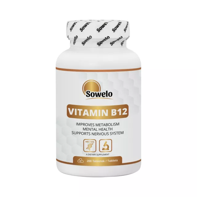 Sowelo Vitamin B12 Comprimidos