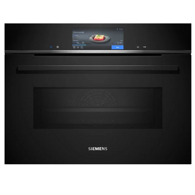 siemens four combiné mo intégrable 45l noir CM778GNB1B