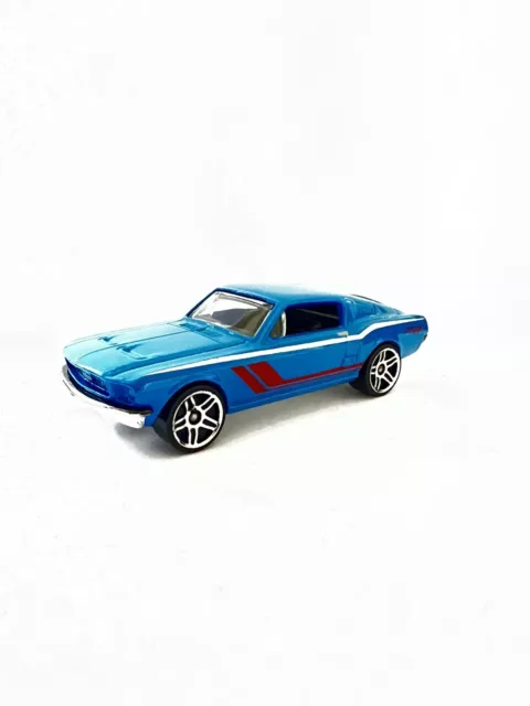 HOT WHEELS BLUE mustang R7520 Mattel 1186 mj I NL Made in Malaysia