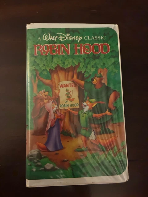 ROBIN HOOD 1991 VHS Walt Disney Classic Black Diamond Edition £835.49