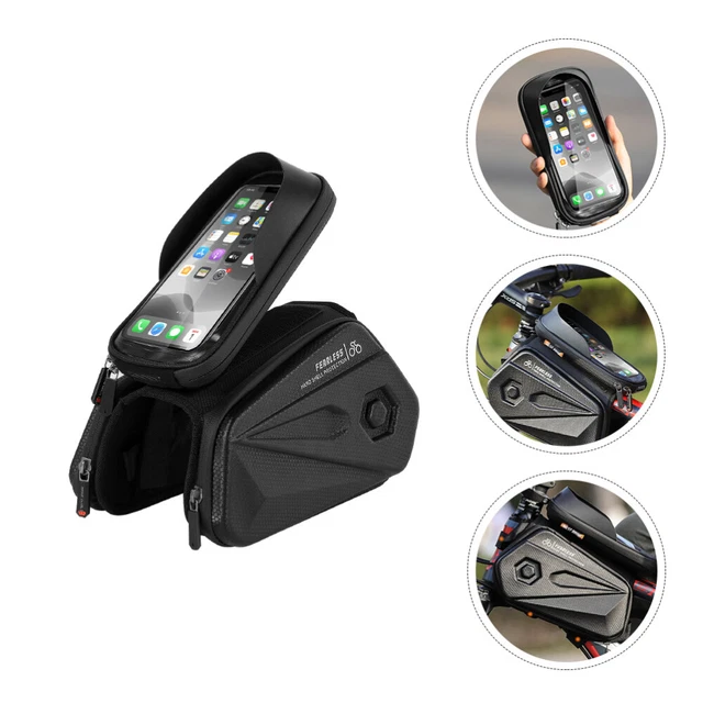 Fahrradtasche Fahrrad Top Aufbewahrungstasche Black Polyester