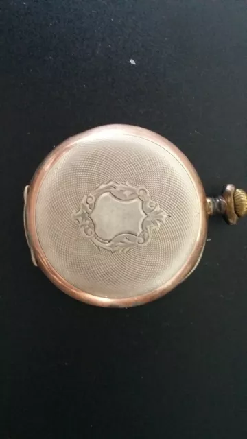 Antik Taschenuhr für Sammler Remontoir Cylindre 10 Rubis 2