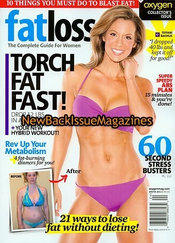 Oxygen Fat Loss 1/12,Tiffani Bachus,January 2012,**BRAND NEW**,*LAST ONE*