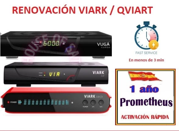 NO CUERO Recargar Servidor Viark Sat Viark Combo Droi