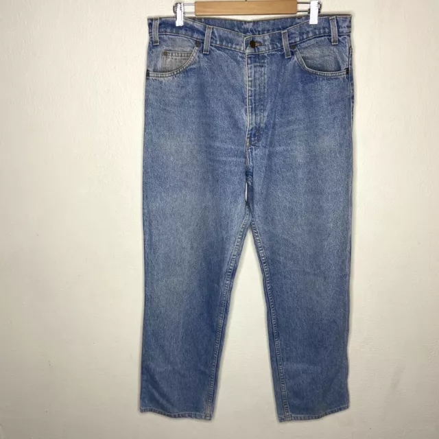 Levi’s Men’s 38X32 Jeans Vintage 80s Two Horse Beand Leather Tab 840 Cotton Jean