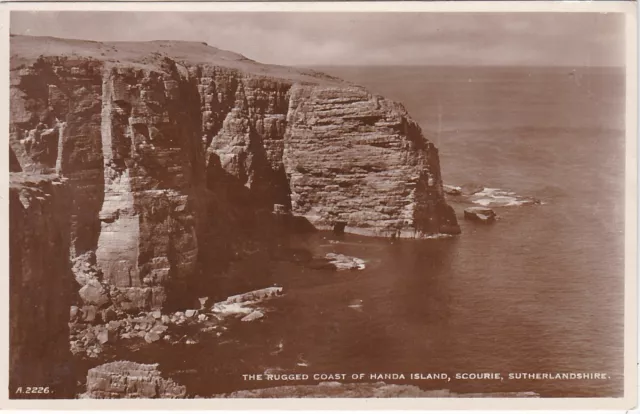 Rugged Coast Of Handa Island, SCOURIE, Sutherland RP