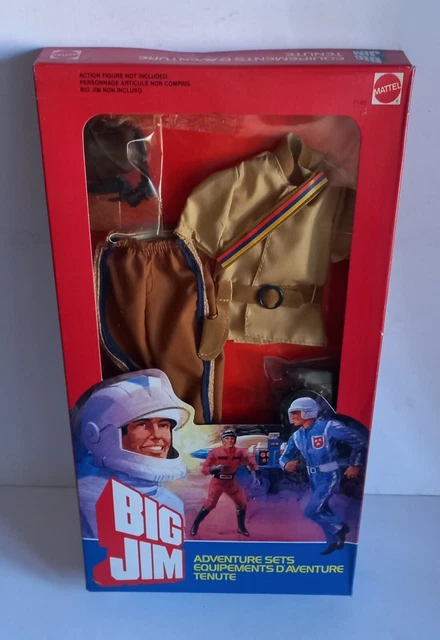 BIG JIM MATTEL, Vintage Outfit ACTION SET, FROGMAN n.7156, anno 1983, NEW EUR 30,00 - FR