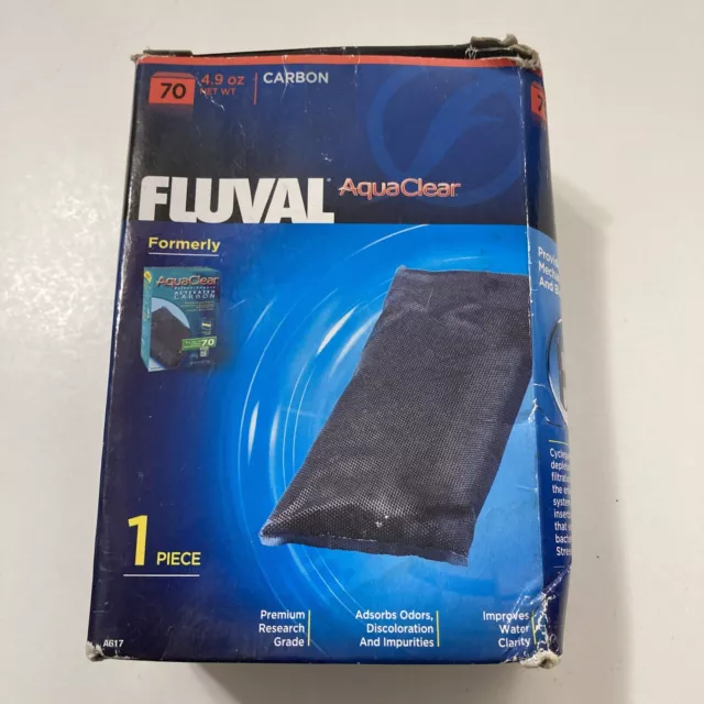 Fluval Hagen Aquaclear 4.9 oz Carbon 1 piece Never used Excellent
