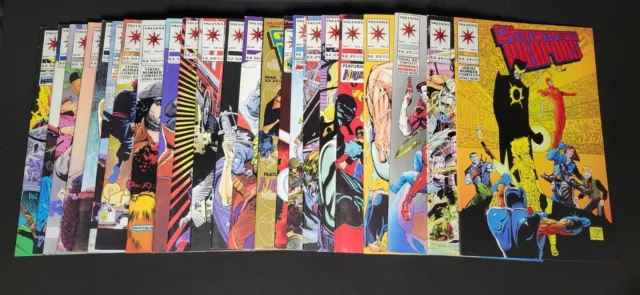 Secret Weapons and Archer & Armstrong Comic lot of 23 Valiant Comics (1993+)