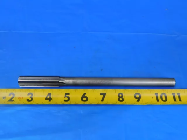 5/8 O.d. Hss Chucking Reamer 8 Flute .625 .6250 Straight Shank 2