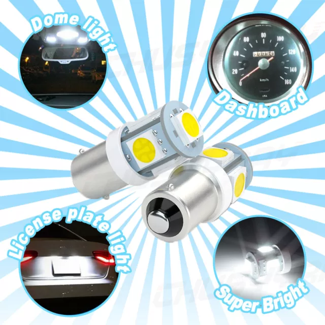 2x Light Bulb Miniature Gauge Cluster Instrument Panel 12v