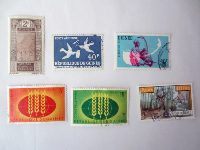 Briefmarken Guinea   gestempelt