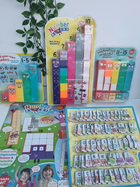 NUMBERBLOCKS ARITHMETIC MATHS learning.cbeebies alphablocks gift pack ...