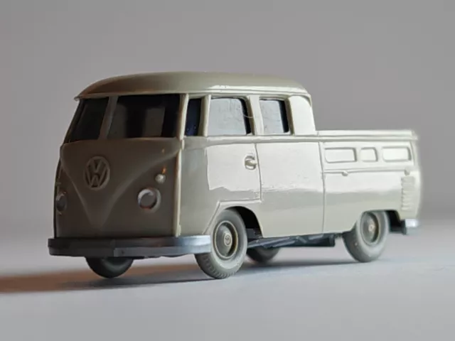 WIKING VW T1 Doppelkabine kieselgrau 1961 - 1965 1:87