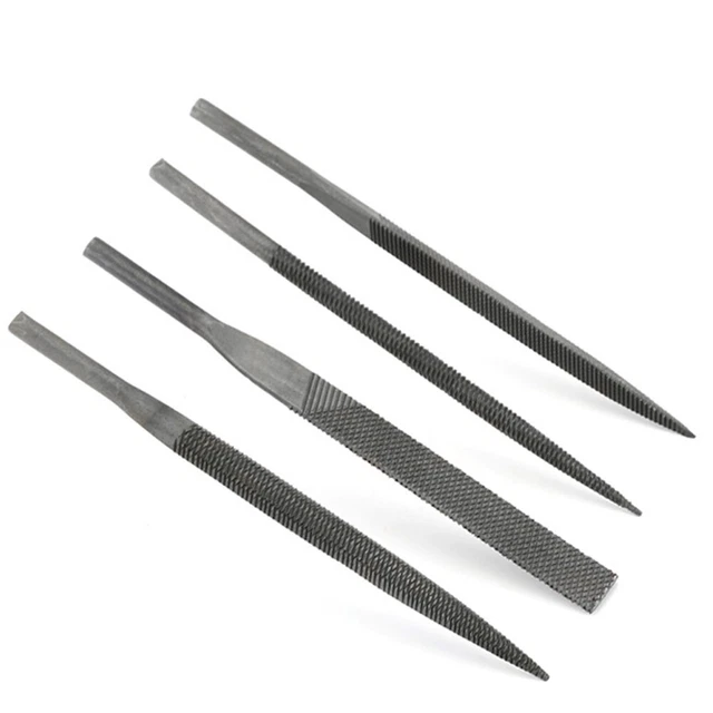 4 PIEZAS Hojas de lima neumáticas 5x125 mm Limas pequeñas Lima de aire Hoja de sierra