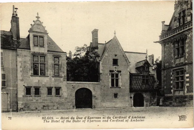CPA BLOIS-Hotel du Duc d'Epernon et du Cardinal d'Amboise (189253)