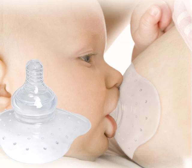 2Pcs/set Silicone Nipple Protector Nursing Cover Breastfeeding Nipple-shield