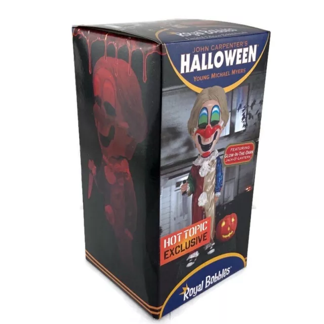 Royal Bobbles Young Michael Myers Clown Figure Bobble-Head Halloween Exclusive