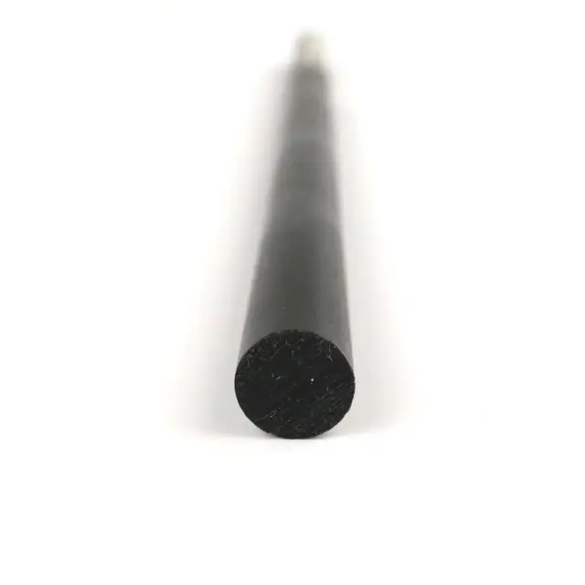 0.25" Acetal Round Rod Delrin Homopolymer Black : 72.0"