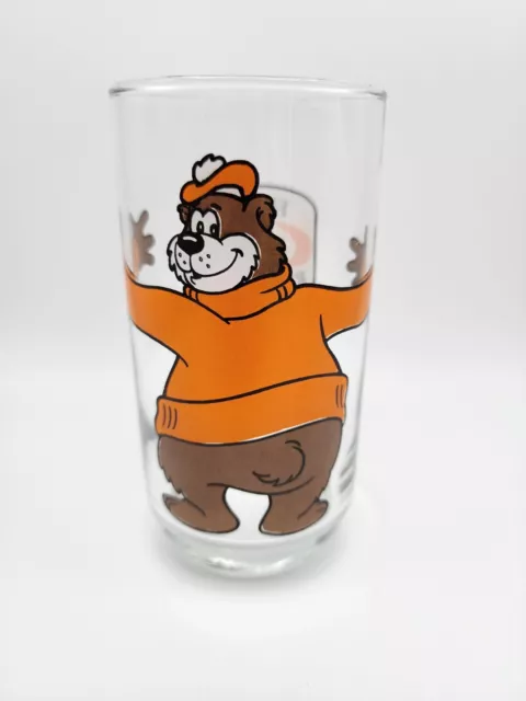 Vintage A&W Family Restaurant Bear Hug Root Beer Glass Mug Cup Mint Condition