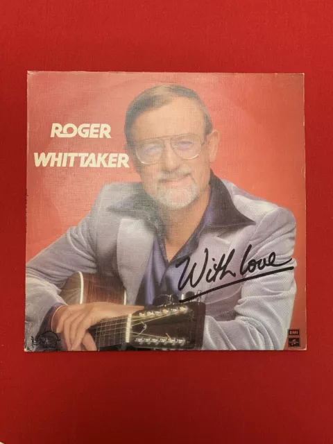 Roger Whittaker - With Love - 12” Vinyl LP Album - Columbia EMI Records 1980