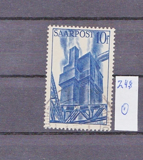 saargebiet bis 1934: Mi. Nr.   248 gestempelt 