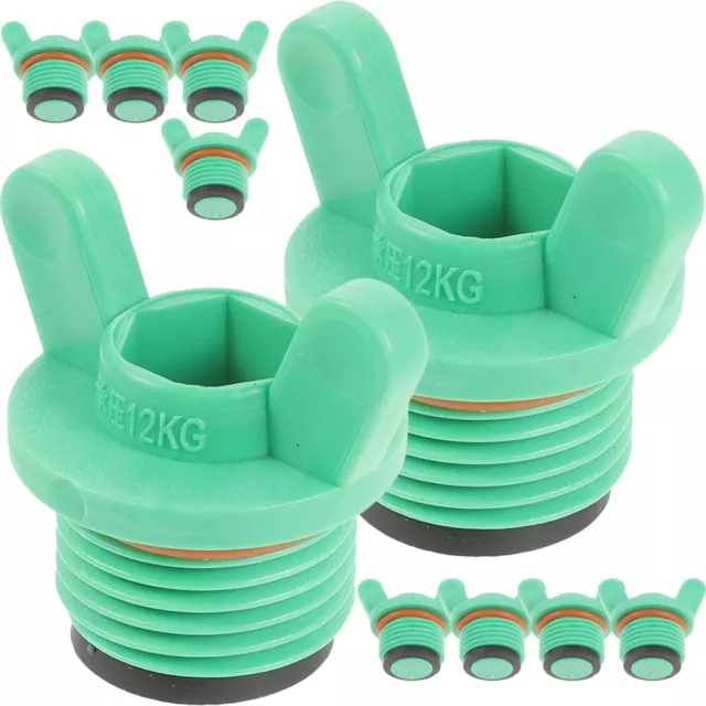 10pcs Plastic Hose Plugs Replaceable Hose Stoppers Water Hose End Plugs Hose