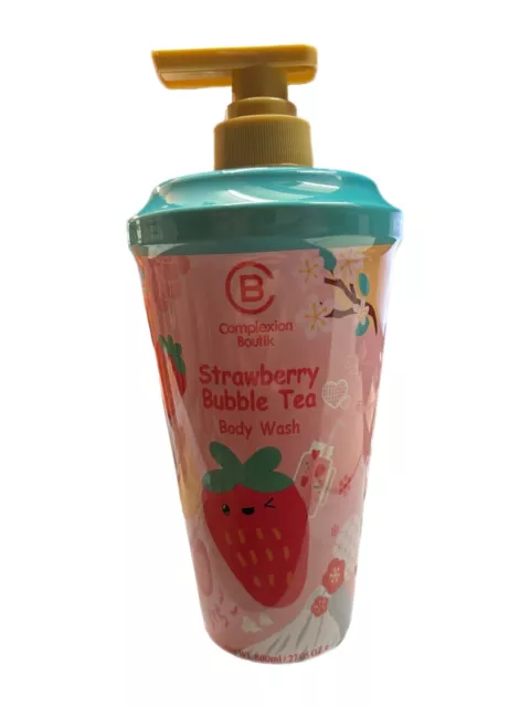 Complexion Boutik Fraise Bulles Thé Corps Lavage 27 Fl OZ